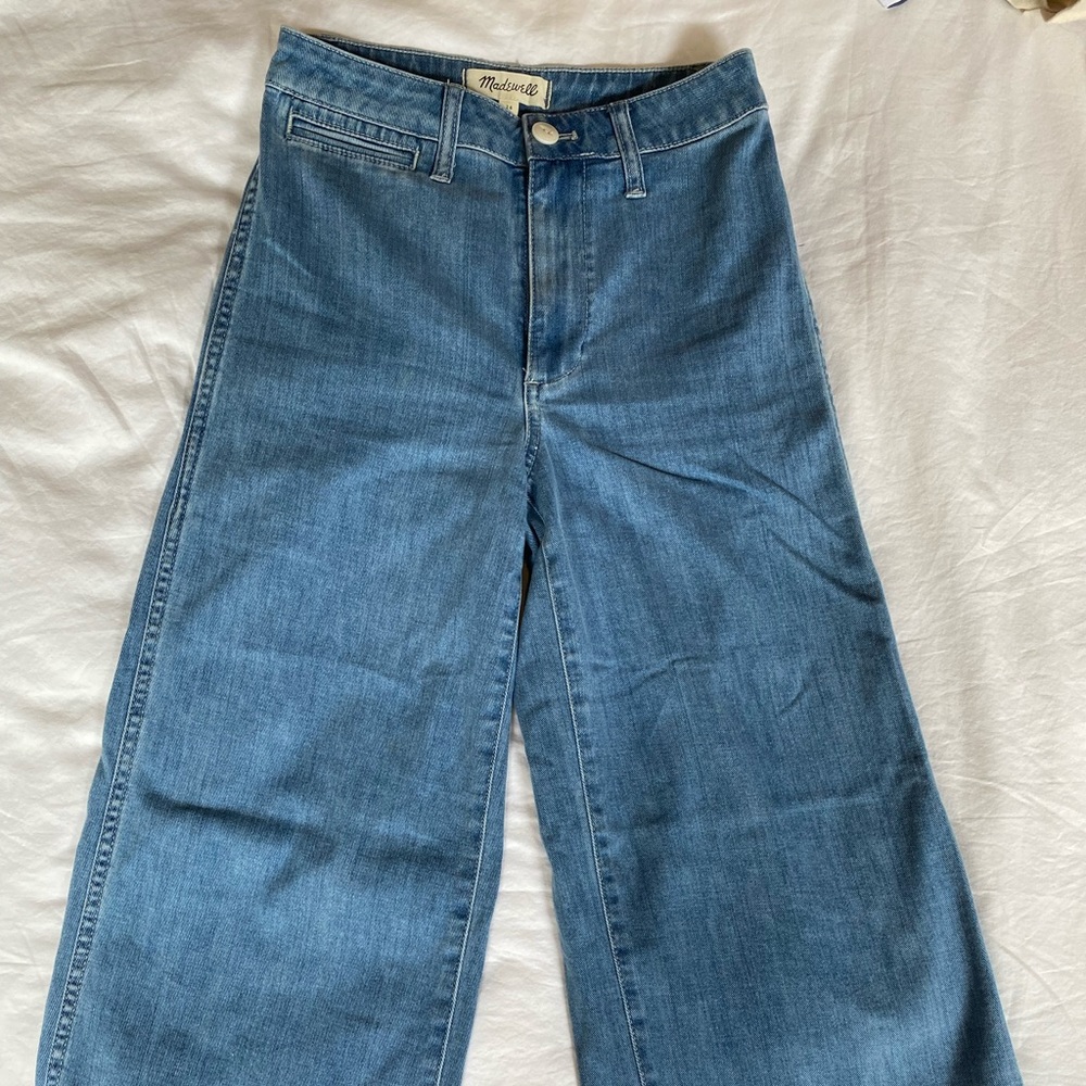 Madewell wide leg jeans